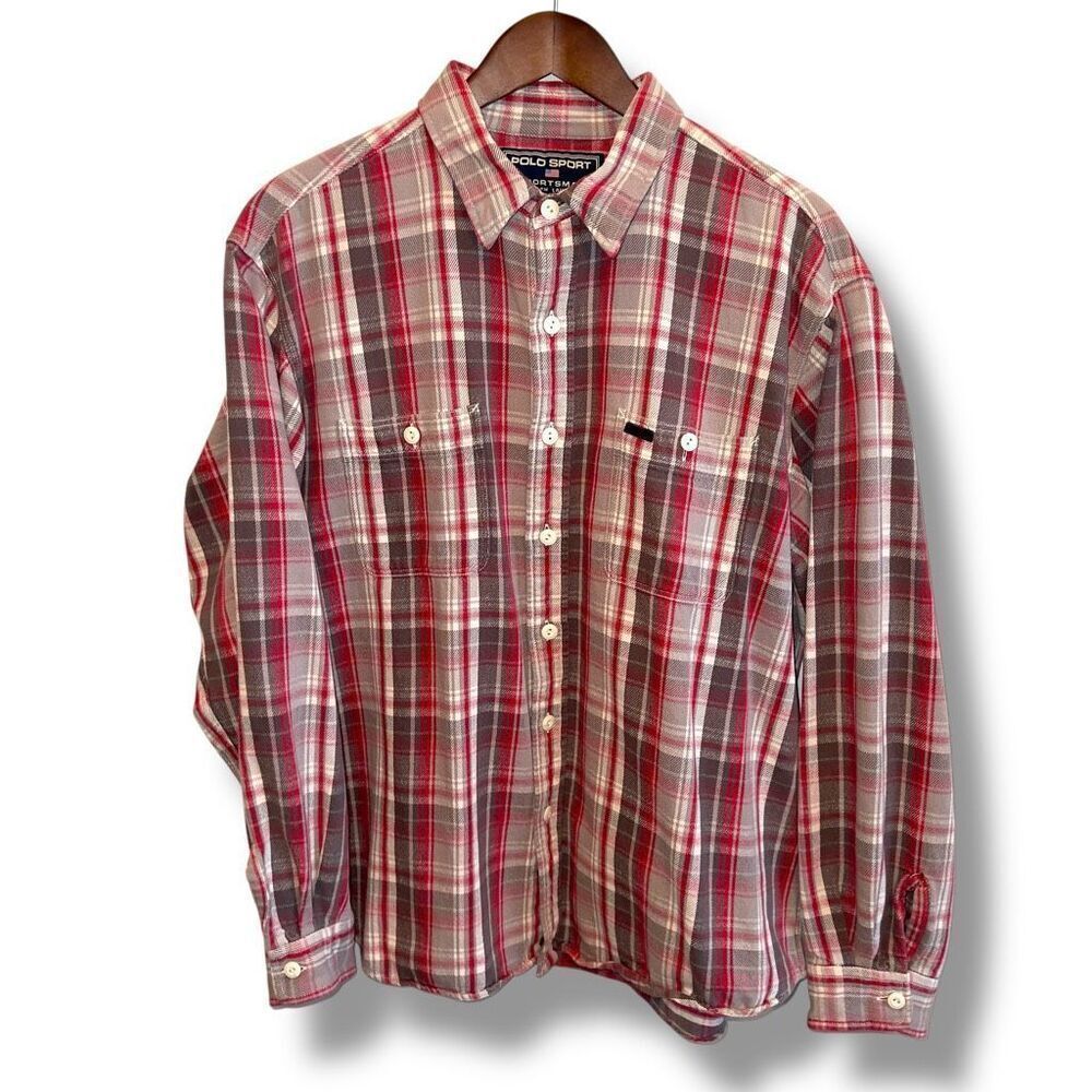 Polo Ralph Lauren Polo Sport Flannel Button Down Shirt XL